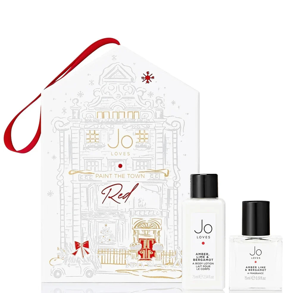 Jo Loves Amber Lime & Bergamot Bauble 2025 15ml + 75ml