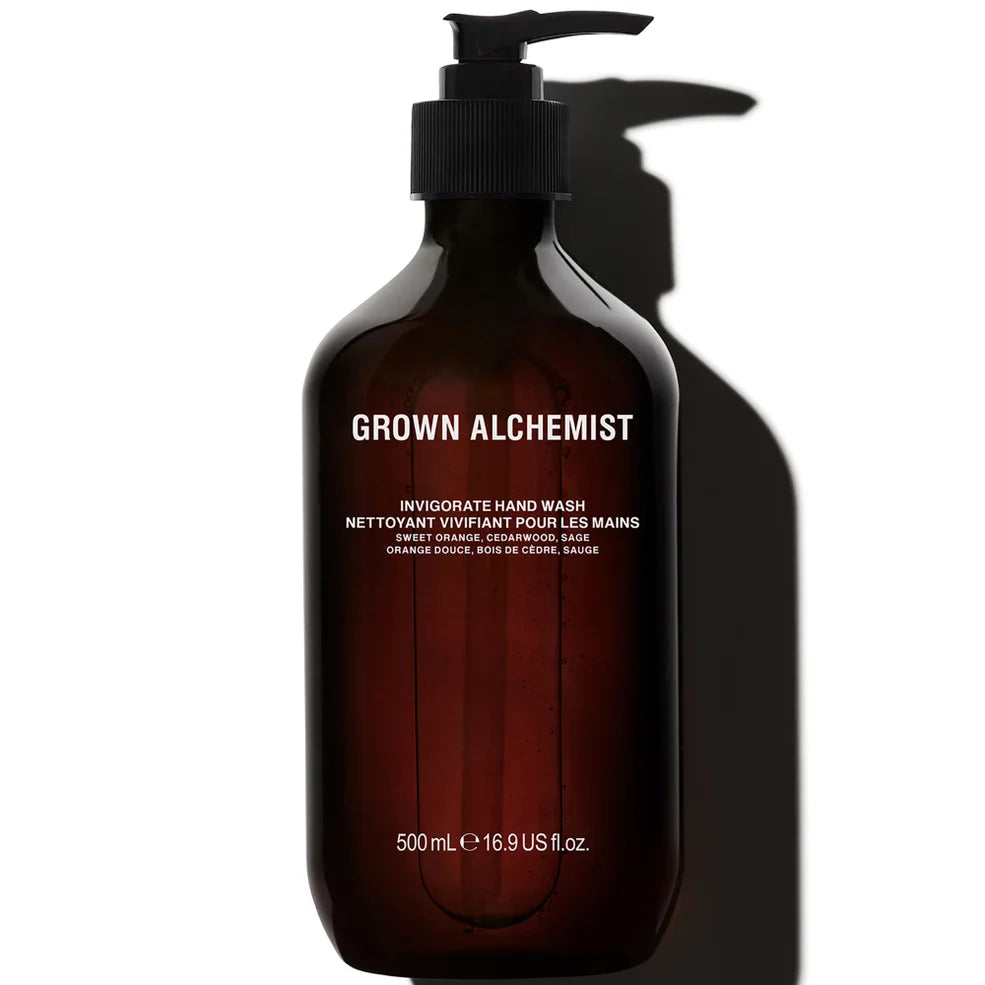 Grown Alchemist Invigorate Hand Wash Sweet Orange, Cedarwood + Sage 500ml
