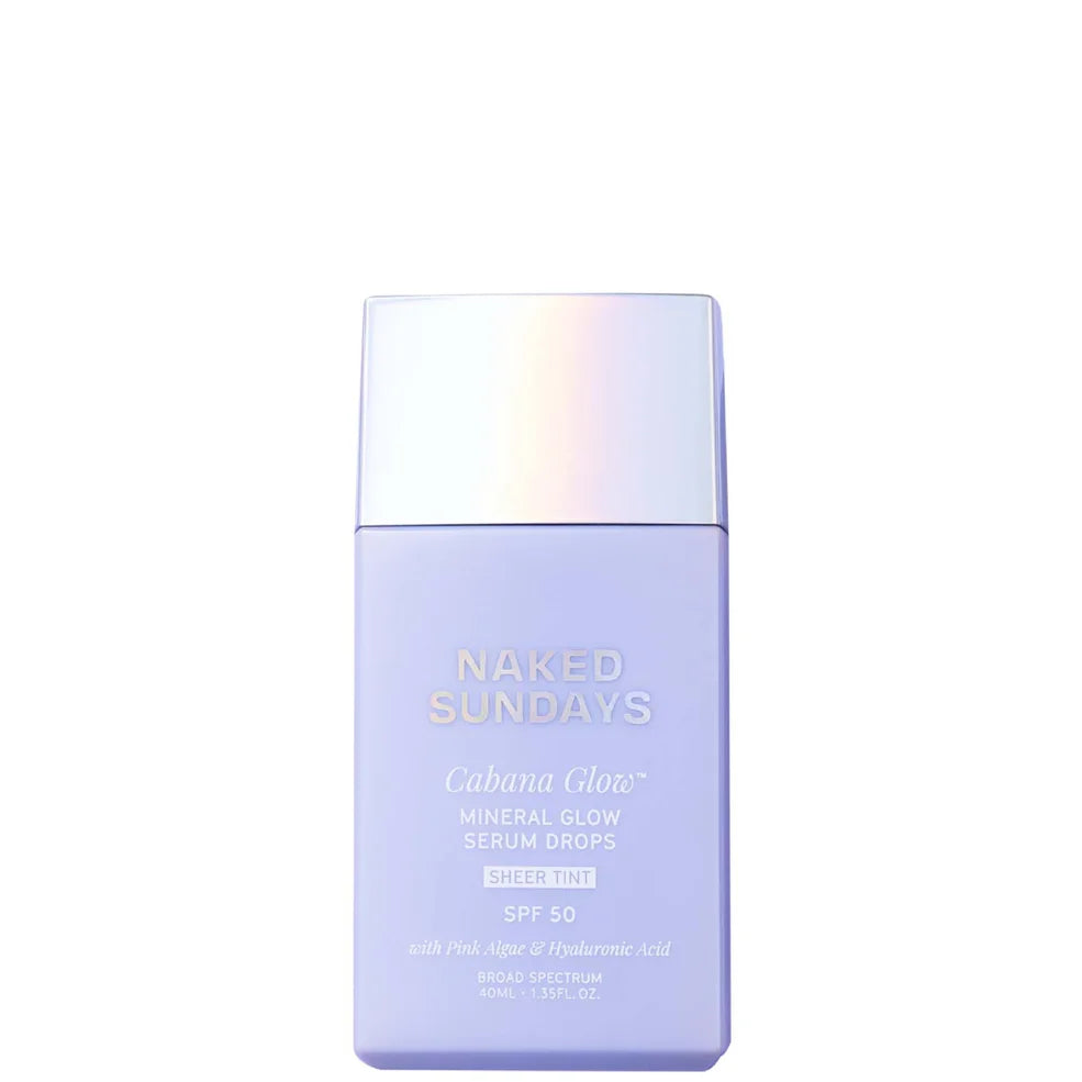 Naked Sundays 'Cabana Glow' Mineral Glow Serum Drops SPF50 Sheer 40ml