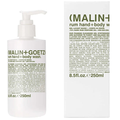 Malin & Goetz Rum Hand + Body Wash 250ml