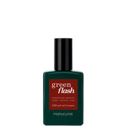 Manucurist Green Flash Varnish - Dark Pansy