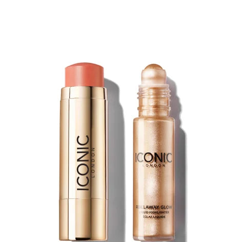 ICONIC London Blush Stick and Rollaway Glow V2 Bundle