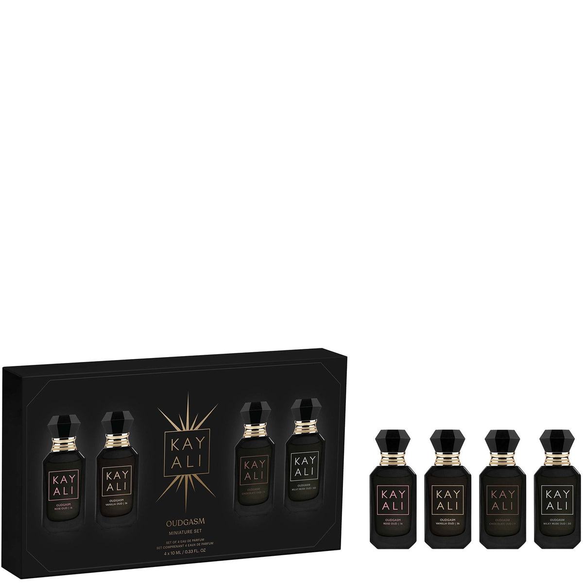 KAYALI Oudgasm Miniature Set 4x10 ml