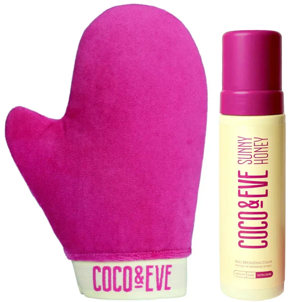 Coco & Eve Sunny Bali Foam Ultra Dark + Tanning Mitt