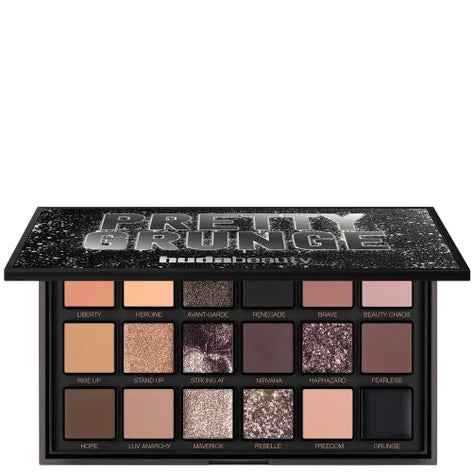 Huda Beauty Pretty Grunge 18W Eyeshadow Palette