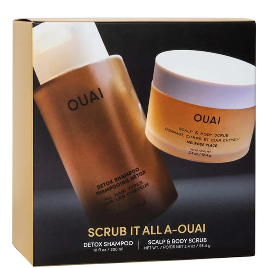 OUAI Scrub It All A-OUAI Holiday Kit 2025