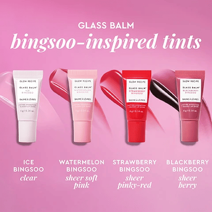 Glow Recipe Glass Balm Mini Lip Collection (Worth £30)