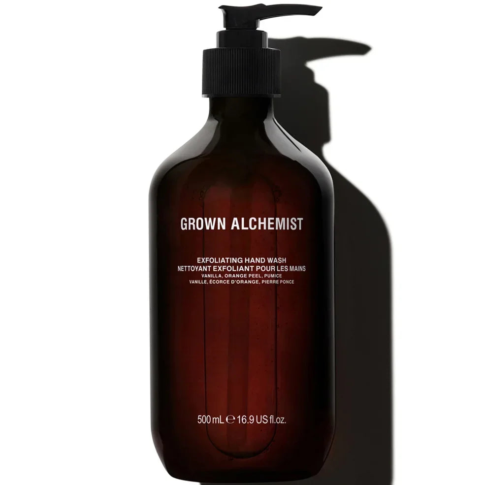 Grown Alchemist Exfoliating Hand Wash Vanilla, Orange Peel + Pumice 500ml