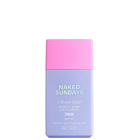 Naked Sundays ‘Cabana Glow’ Mineral Glow Serum SPF50 Blush Drops