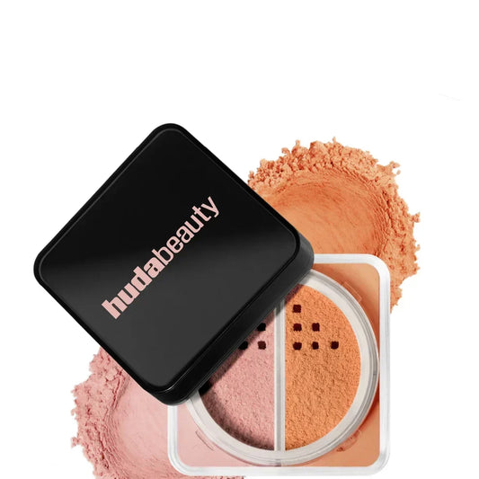 HUDA BEAUTY Easy Bake Loose Powder Duo - Pink Pumpkin