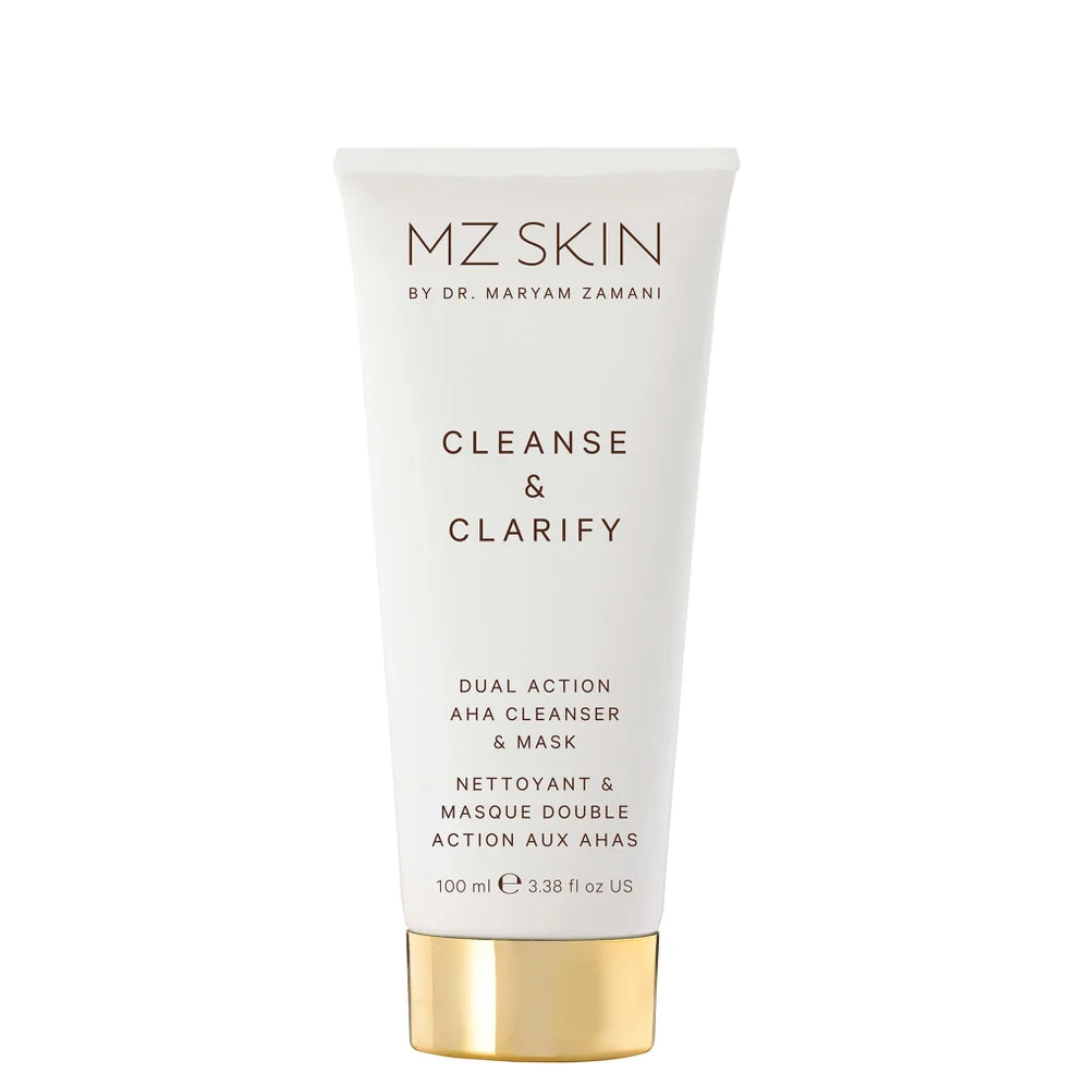 MZ Skin Cleanse & Clarify Dual Action AHA Cleanser and Mask