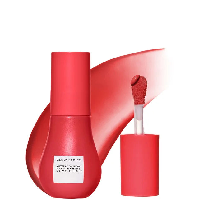 Glow Recipe Watermelon Glow Niacinamide Dewy Flush - Brightening Serum Blush - Cherry