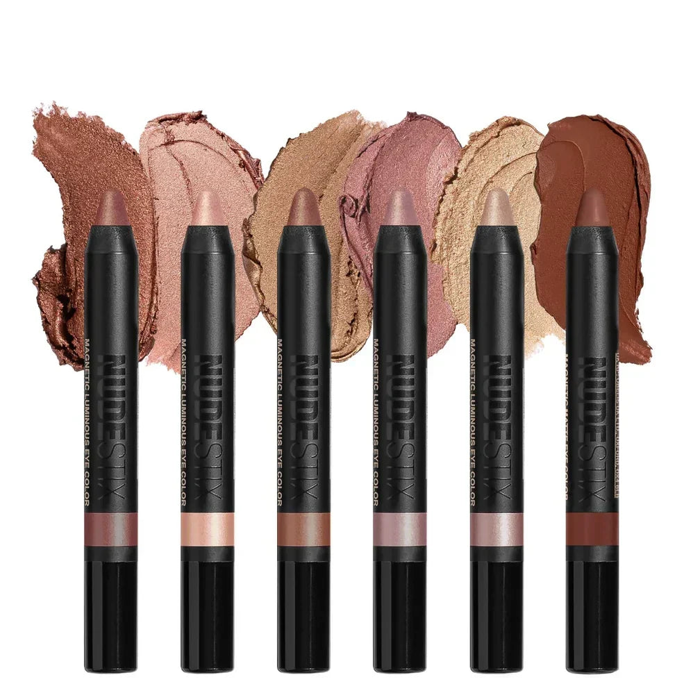 NUDESTIX Nude Beach 6-Piece Eye Pencil Palette