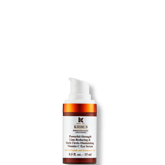 Kiehl's Powerful-Strength Line-Reducing and Dark Circle-Diminishing Vitamin C Eye Serum 15ml