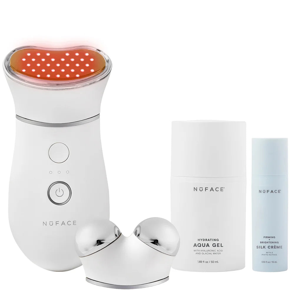 NuFACE Trinity+ LED and Wrinkle Reducer Attachment Set