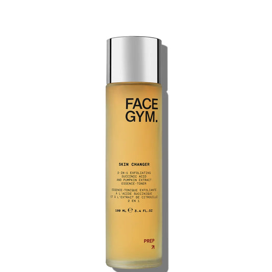 FaceGym Skin Changer 2-in-1 Exfoliating Succinic Acid and Pumpkin Extract Essence Toner 100ml