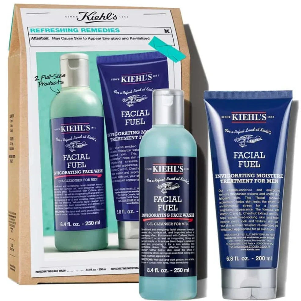 Kiehl's Facial Fuel Face Wash Set