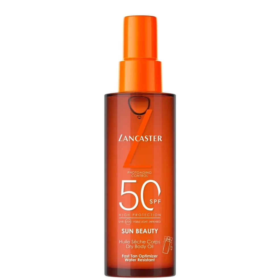 Lancaster Sun Beauty Satin Dry Oil Fast Tan Optimizer for Body SPF50 150ml