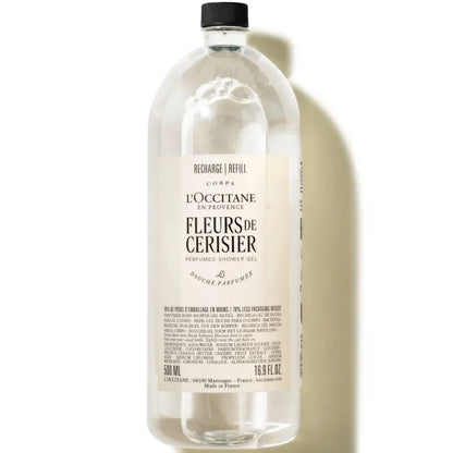 L'Occitane Fleurs de Cerisier (Cherry Blossom) Shower Gel Refill 500ml