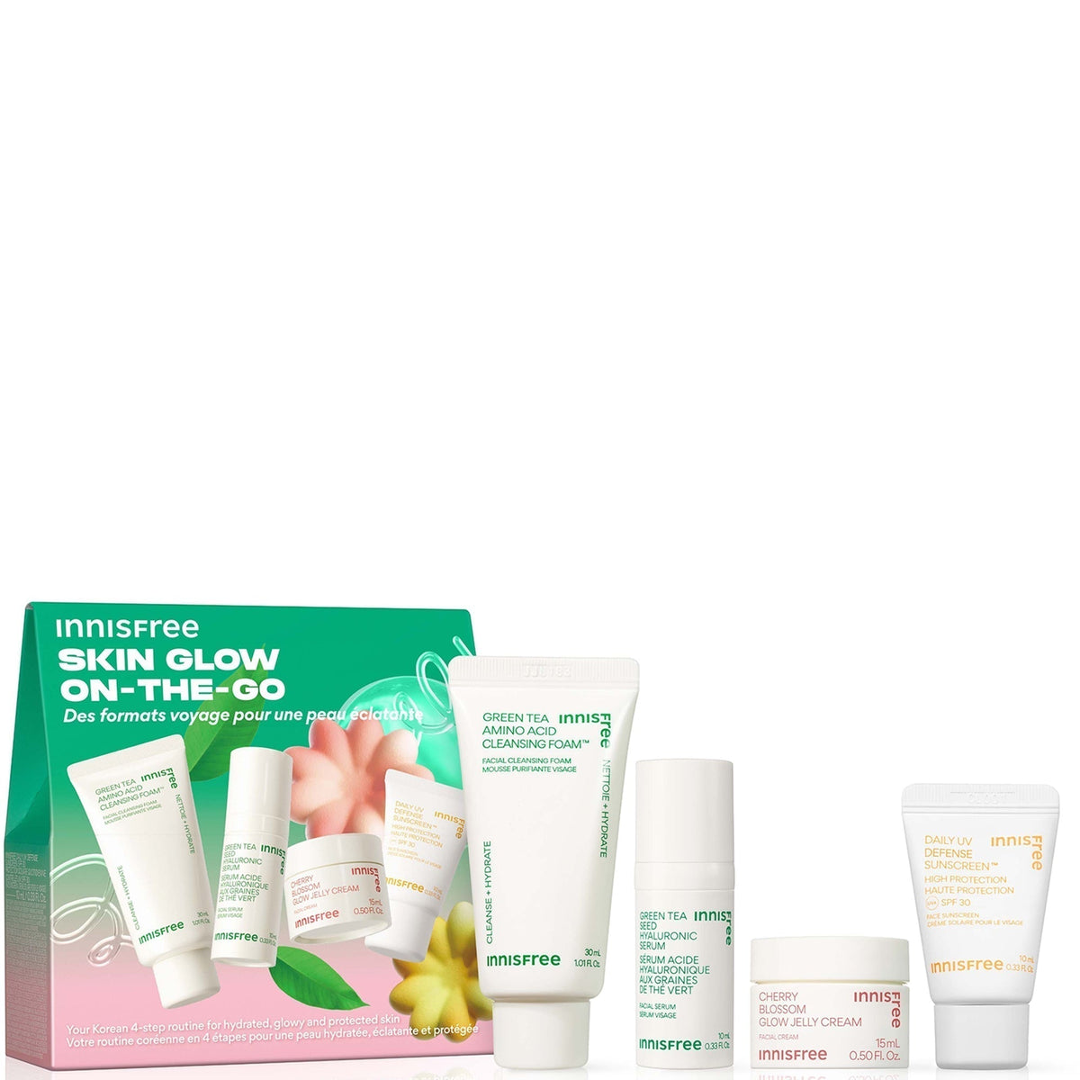 INNISFREE Skin Glow on the Go set