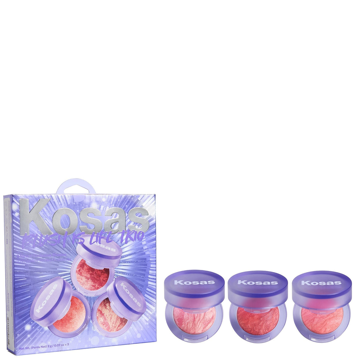 Kosas Blush is Life Trio