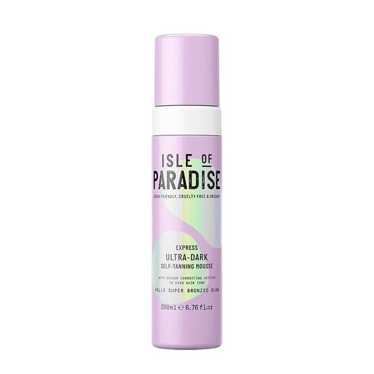 Express Ultra Dark Self-Tanning Mousse by Isle of Paradise