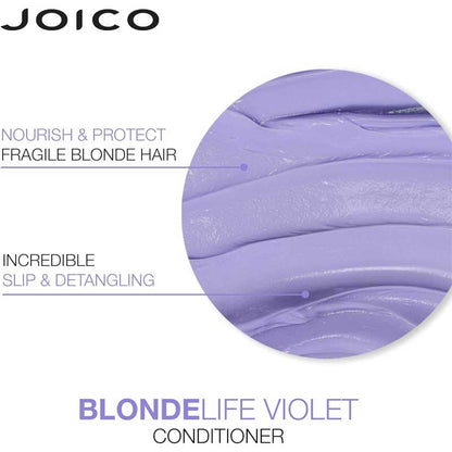 Blonde Life Violet Conditioner For Cool Toned Blonde Hair by Joico