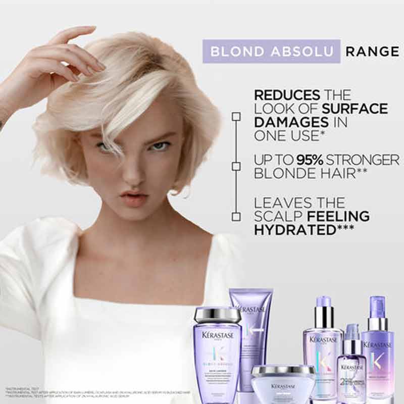 Blond Absolu Masque Ultra Violet Purple Hair Mask by Kérastase