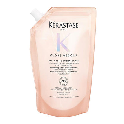 Gloss Absolu Bain Créme Hydra-Glaze Shampoo For Thick Frizzy Hair by Kérastase