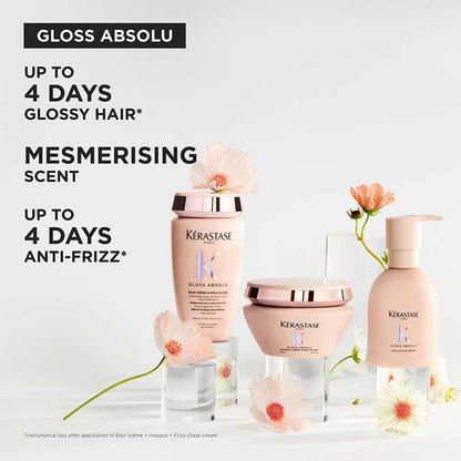 Gloss Absolu Bain Créme Hydra-Glaze Shampoo For Thick Frizzy Hair by Kérastase