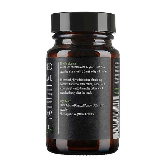 Activated Charcoal Capsules by KIKI Health