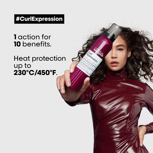 Curl Expression 10 In 1 Professional Cream-In-Mousse For Curls & Coils by L'Oréal Professionnel