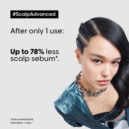 Scalp Advanced Anti-Oiliness 2-in-1 Deep Purifier Clay Hair Mask by L'Oréal Professionnel