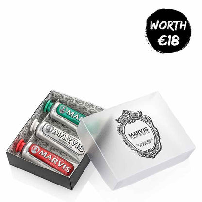 Toothpaste Travel Trio Gift Set by Marvis