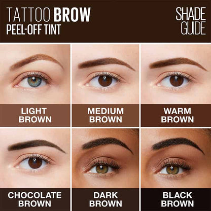 Tattoo Brow Longlasting Peel Off Gel Tint by Maybelline