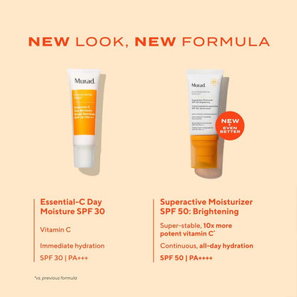 Superactive Brightening Moisturiser SPF 50 50ml