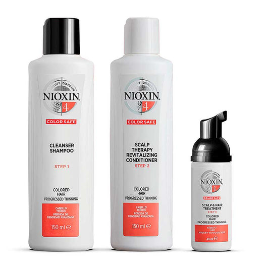 System 4 Three Part Trial Kit for Progressed Thinning by Nioxin