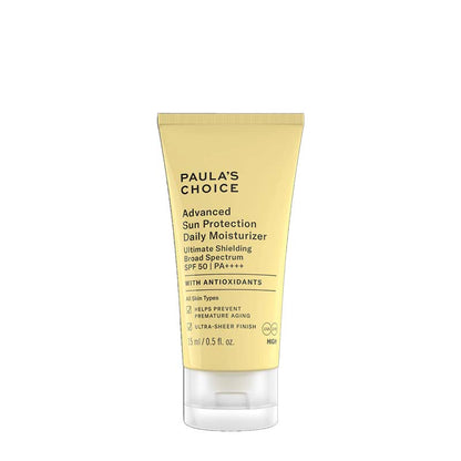 Advanced Sun Protection Daily Moisturizer SPF 50+ Travel Size 60ml by Paula's Choice