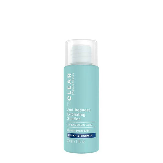 Clear Extra Strength Anti-Redness Exfoliating Solution 2% Salicylic Acid Travel Size by Paula's Choice
