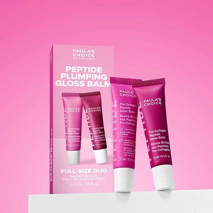 Peptide Plumping Gloss Balm Duo Kit by Paula's Choice