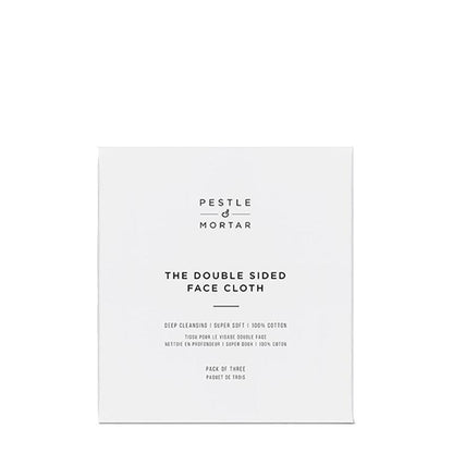 The Double Sided Face Cloth by Pestle & Mortar