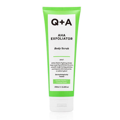 Q+A AHA Exfoliator Body Scrub