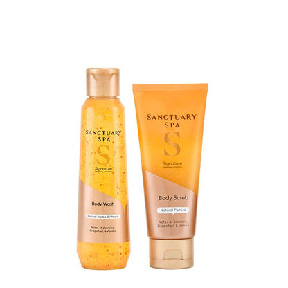 Signature Pampering Bodycare Duo Gift Set by Sanctuary