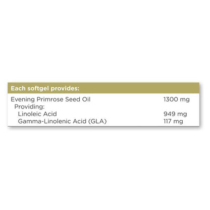 Evening Primrose Oil 1300 mg Softgels by Solgar