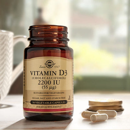 Vitamin D3 2200 IU Capsules by Solgar