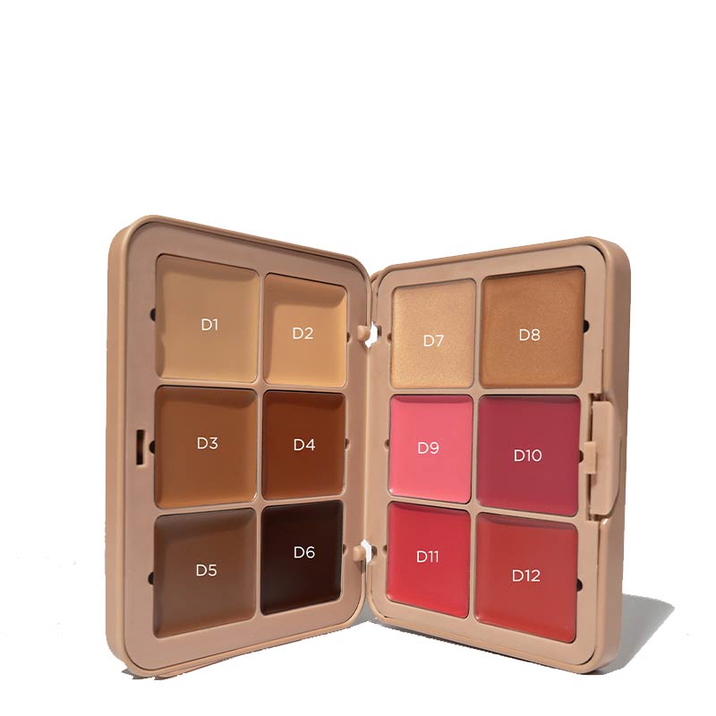 Complete Canvas Complexion Palette by SOSU Cosmetics