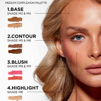 Complete Canvas Complexion Palette by SOSU Cosmetics