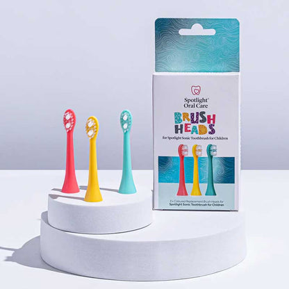 Kids Sonic Replacement Heads by Spotlight Oral Care