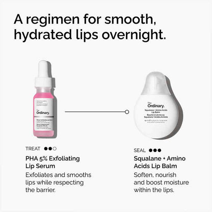 PHA 5% Exfoliating Lip Serum by The Ordinary