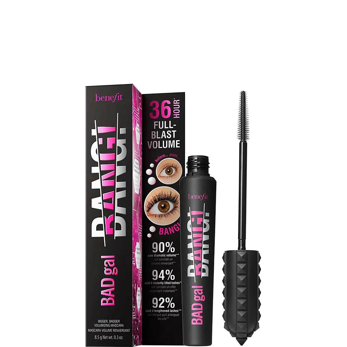 BADgal BANG! Mini Volumising Mascara Pitch Black 4g